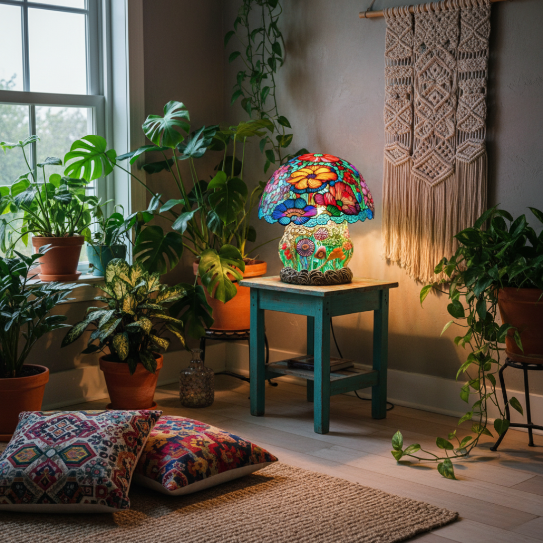 Zamrożone światło grzybów